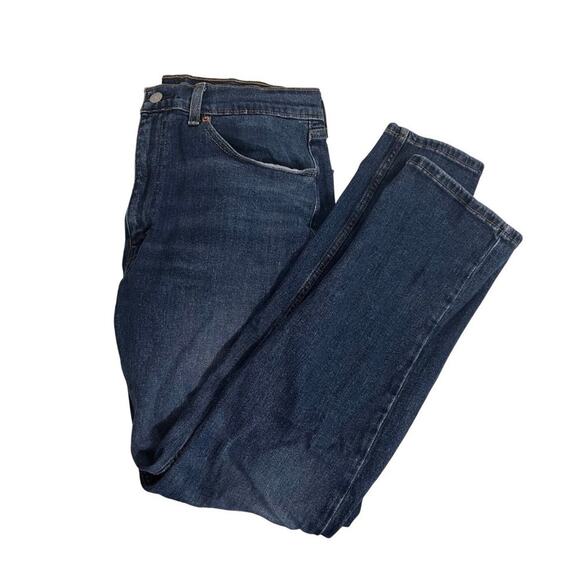 Men's Straight Jeans - Blue - Picture 1 of 7